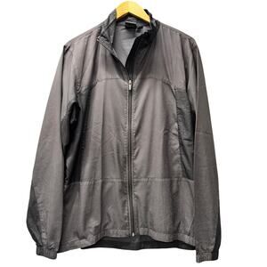 IllumiNITE Reflective Jacket Mens Large Black Cycling Running Full Zip + Pockets